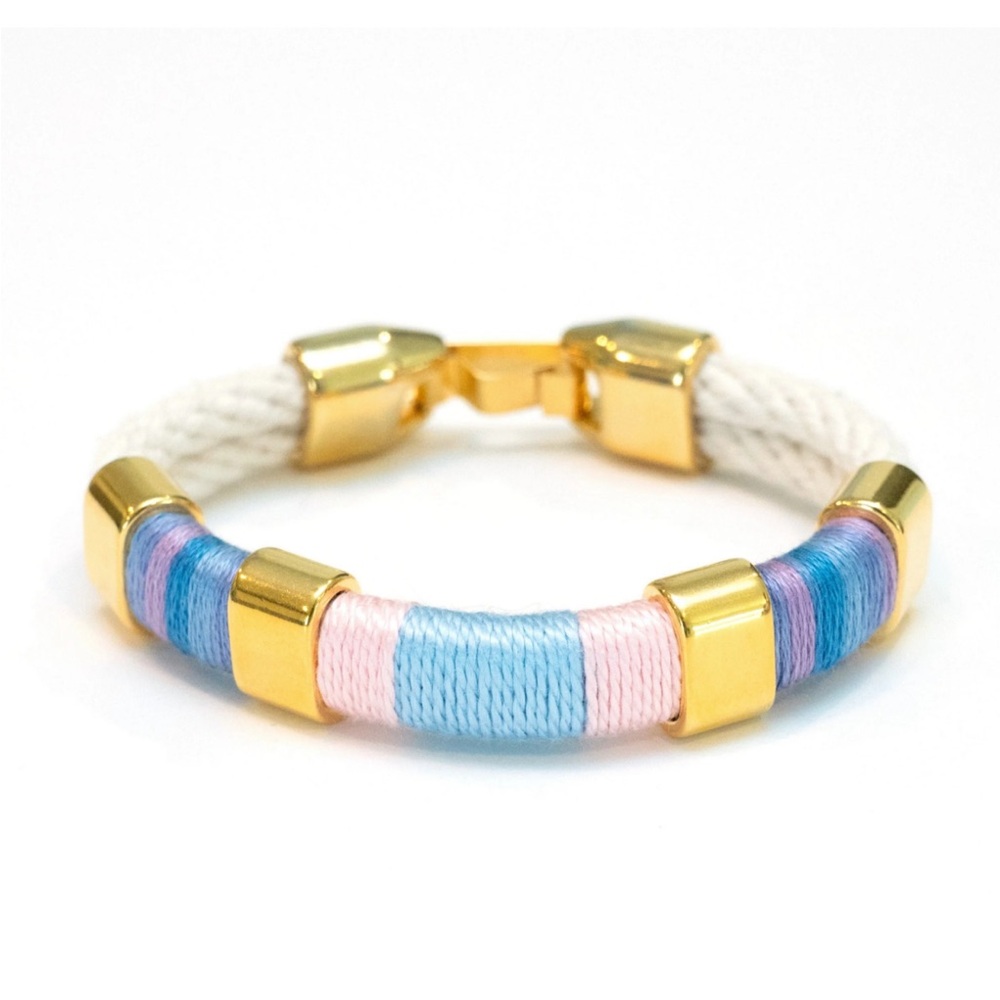 Allison Cole Bracelet Newbury- Ivory/Hydrangea/Gold